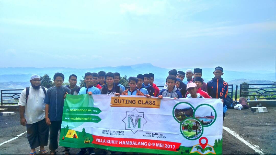 Kegiatan outing class santri Mahir Tahfizh School